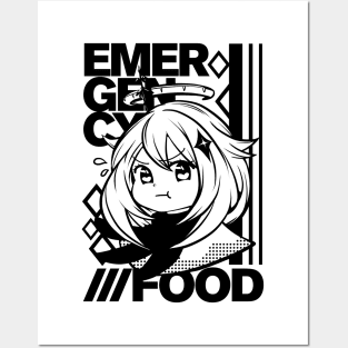 Emergency Food Paimon Posters and Art